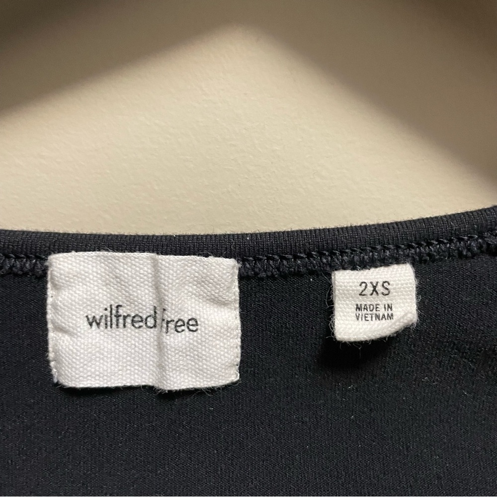 Wilfred Free Aritzia Black Maxe Bodysuit Women’s XXS - Picture 4 of 12